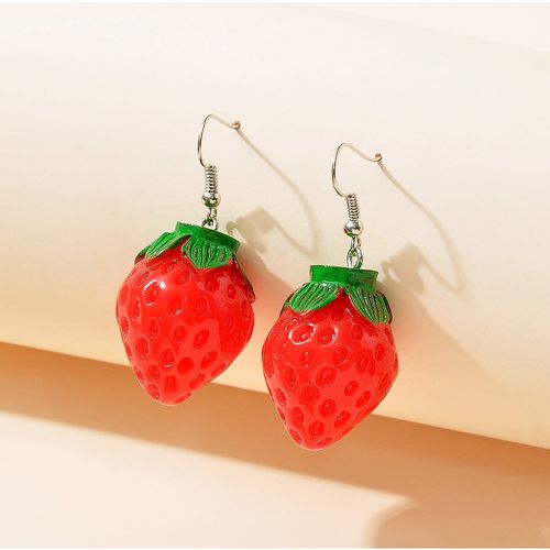 Pendants d'oreilles design fraise - SHEIN - Modalova