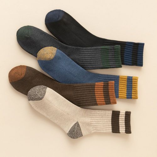 Paires Chaussettes à rayures - SHEIN - Modalova