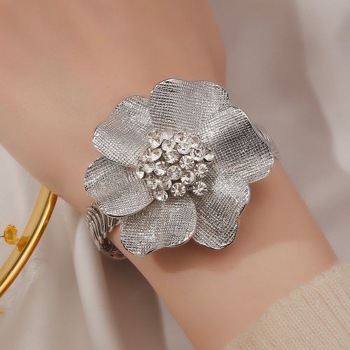 Bracelet à strass & à fleur - SHEIN - Modalova