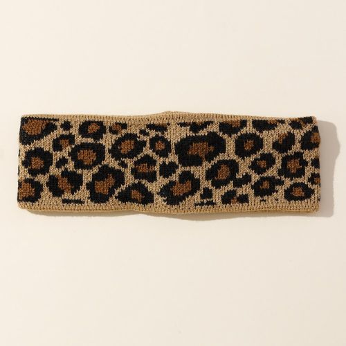 Bandeau pour cheveux à motif léopard - SHEIN - Modalova