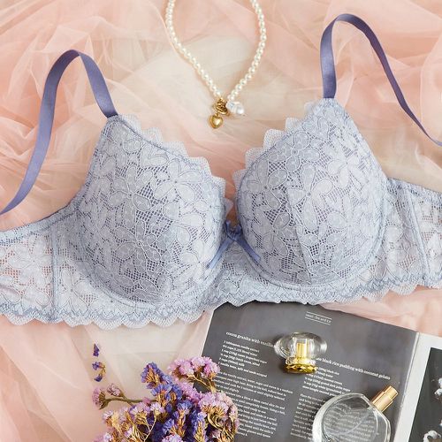 Soutien-gorge en dentelle à armature - SHEIN - Modalova