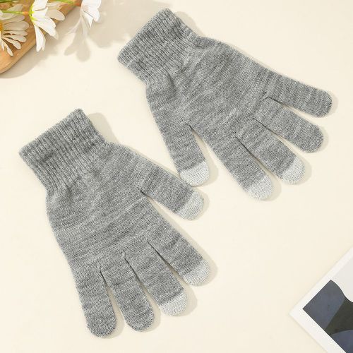 Gants unicolore écran tactile - SHEIN - Modalova