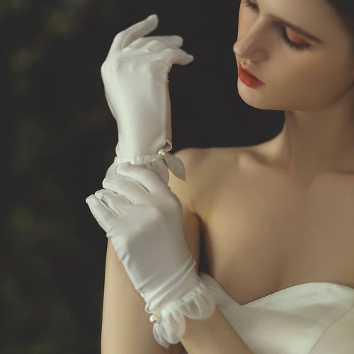 Gants de mariée à fausse perle - SHEIN - Modalova