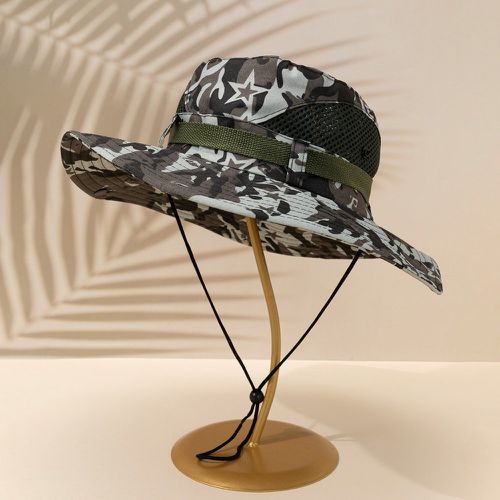 Chapeau étoile & à motif de camouflage - SHEIN - Modalova