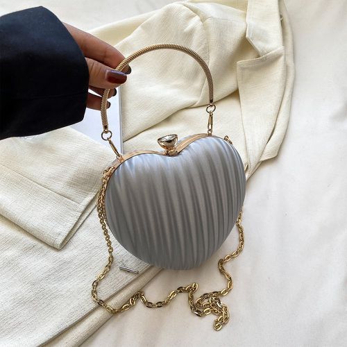 Sac fantaisie mini design cœur avec strass chaîne - SHEIN - Modalova