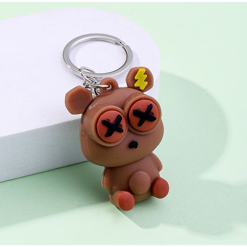 Porte-clés à breloque ours dessin animé - SHEIN - Modalova
