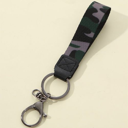 Porte-clés minimaliste avec à motif de camouflage dragonne - SHEIN - Modalova