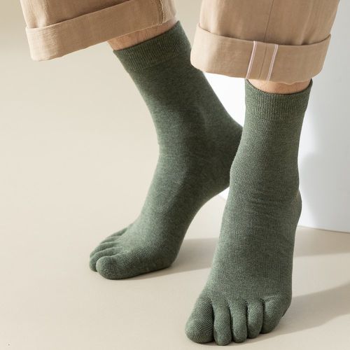 Chaussettes à orteils unicolore - SHEIN - Modalova