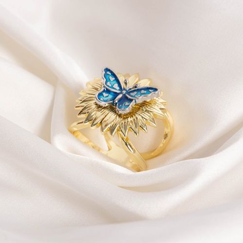 Anneau de foulard papillon & à fleur - SHEIN - Modalova