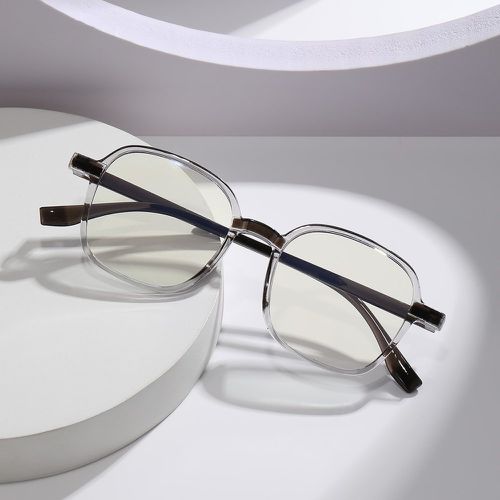 Lunettes de vue anti-lumière bleue à montures géométriques - SHEIN - Modalova