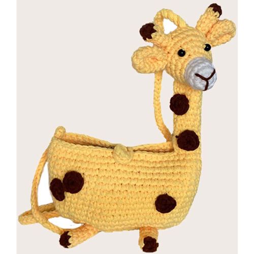 Sac en crochet mini girafe design - SHEIN - Modalova