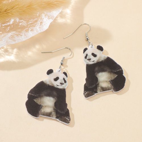 Pendants d'oreilles panda - SHEIN - Modalova