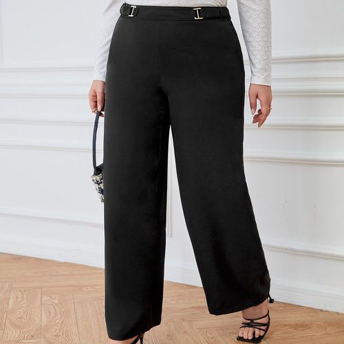 Pantalon ample taille haute - SHEIN - Modalova