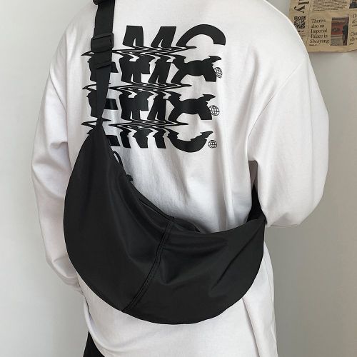 Sac Hobo minimaliste, sac à main sac d'école sac banane sac de sport pour lycée université étudiant collège sac à bandoulière sac porté épau - SHEIN - Modalova
