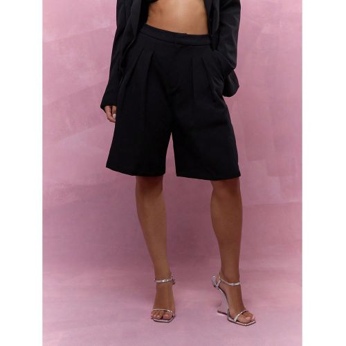 Short Bermuda plissé taillé - SHEIN - Modalova