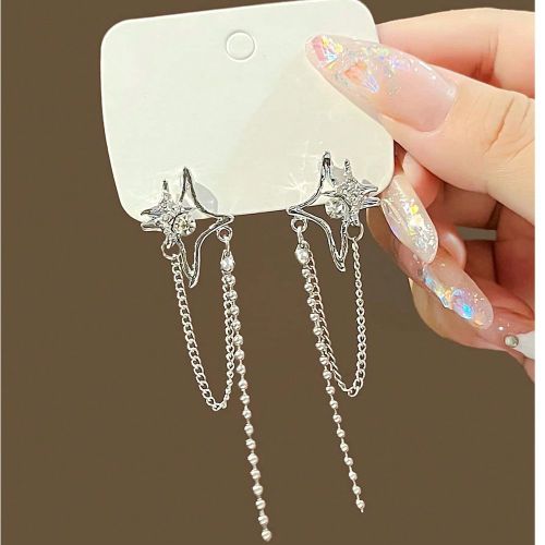 Boucles d'oreilles avec strass - SHEIN - Modalova