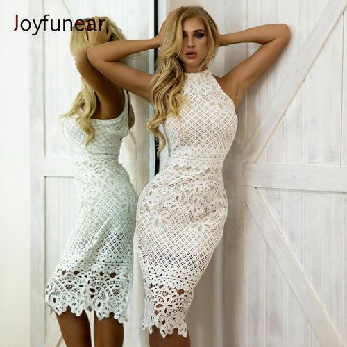 Joyfunear Robe avec guipure en dentelle - SHEIN - Modalova