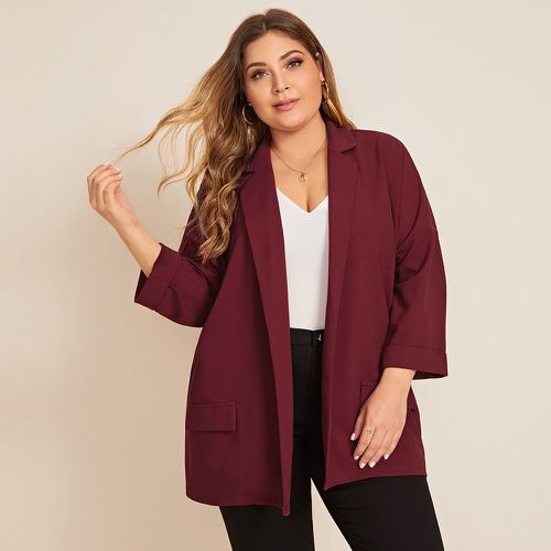 Blazer unicolore - SHEIN - Modalova