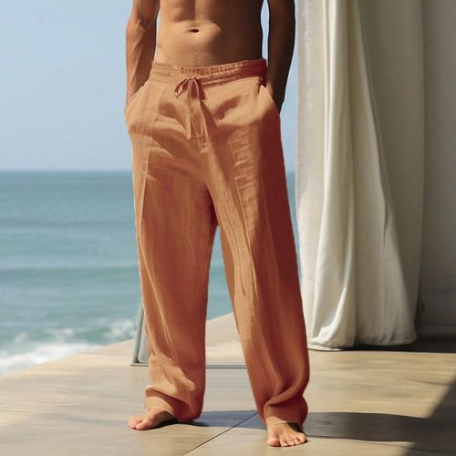 Pantalon de survêtement casual ample et respirants, printemps et été - SHEIN - Modalova