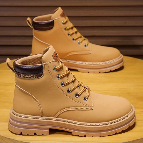 Nouvelles chaussures polyvalentes hautes, chaussures , chaussures, bottes de travail, bottes décontractées, bottes à fermeture éclair best-seller - SHEIN - Modalova