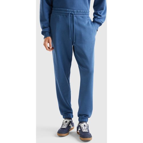 Benetton, Jogging Chaud En Molleton, taille XXXL, Bleu Horizon - United Colors of Benetton - Modalova