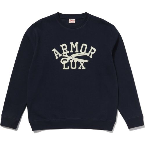 ARMOR-LUX Sweat sérigraphié Homme - Denham X Armor-lux XL - ARMOR LUX FR - Modalova