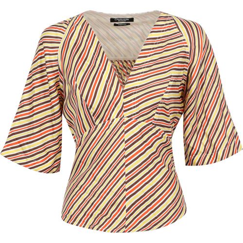 Condition: Very Good, Striped Silk, Color: , , - XS - IT 38 - Calvin Klein 205W39Nyc - Modalova