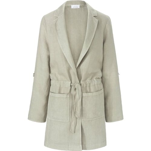 Le veste longue 100% lin taille 38 - Just White - Modalova