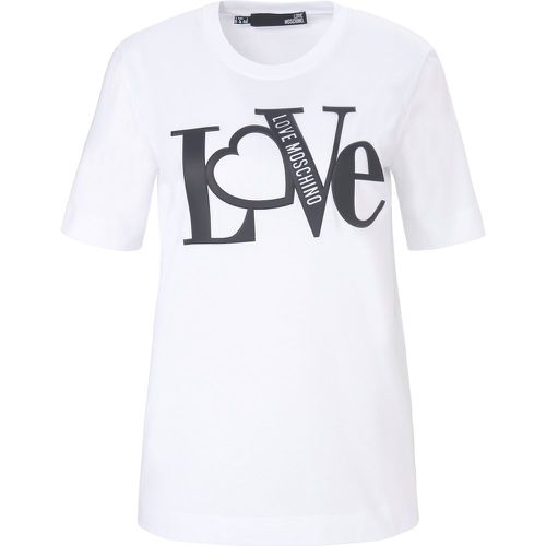Le T-shirt à encolure arrondie taille 38 - Love Moschino - Modalova