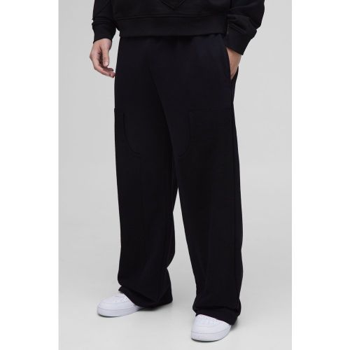 Jogging large charpentier - noir - S - Un look athlétique avec des joggings coupe large. Si vous recherchez des tenues athlétiques offrant plus d'ai - CMM08736-105-30 - Modalova