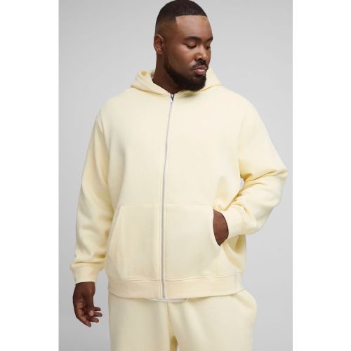 Grande taille - Sweat à capuche oversize basique homme - 2XL - Boohooman - Modalova
