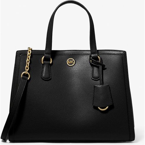MK Sac Chantal de taille moyenne en cuir grainé - Michael Kors - MICHAEL Michael Kors - Modalova