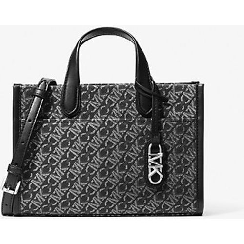 MK Petite besace Gigi métallisée avec logo Signature Empire - Michael Kors - MICHAEL Michael Kors - Modalova