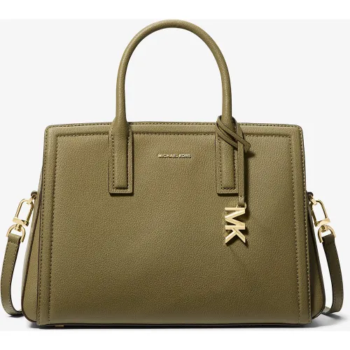 MK Sac Laila de taille moyenne en cuir - Michael Kors - MICHAEL Michael Kors - Modalova