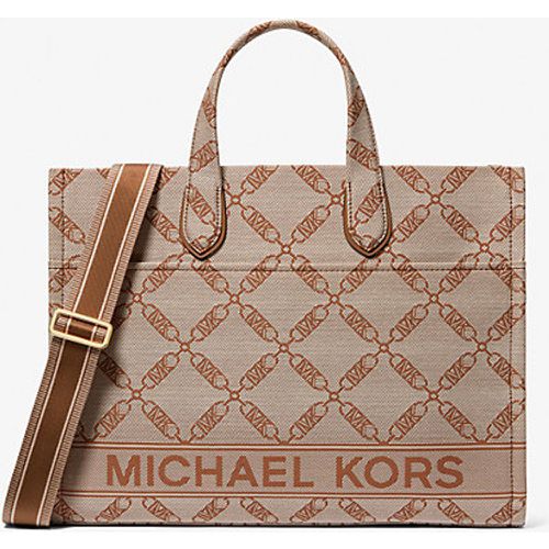 MK Grand cabas Gigi en jacquard avec logo Empire - Michael Kors - MICHAEL Michael Kors - Modalova