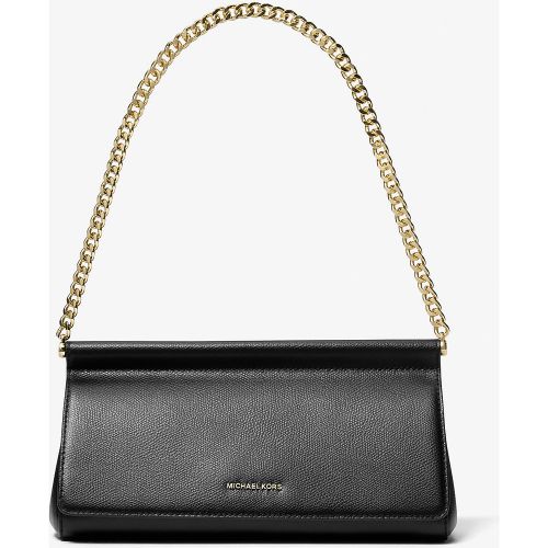MK Pochette Carmine de taille moyenne en cuir grainé - Michael Kors - MICHAEL Michael Kors - Modalova