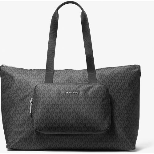 MK Grand cabas Tanner repliable et réversible à imprimé logo Signature - Michael Kors - MICHAEL Michael Kors - Modalova