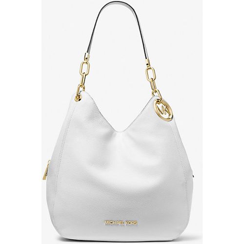 MK Grand sac porté épaule Lillie en cuir grainé - Michael Kors - MICHAEL Michael Kors - Modalova