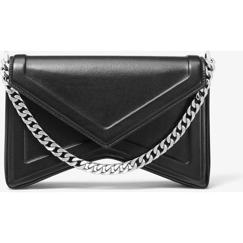 MK Sac porté épaule Manhatta en cuir - Michael Kors - MICHAEL KORS COLLECTION - Modalova