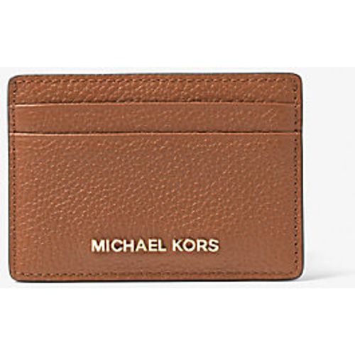 MK Porte-cartes en cuir grainé - Michael Kors - MICHAEL Michael Kors - Modalova