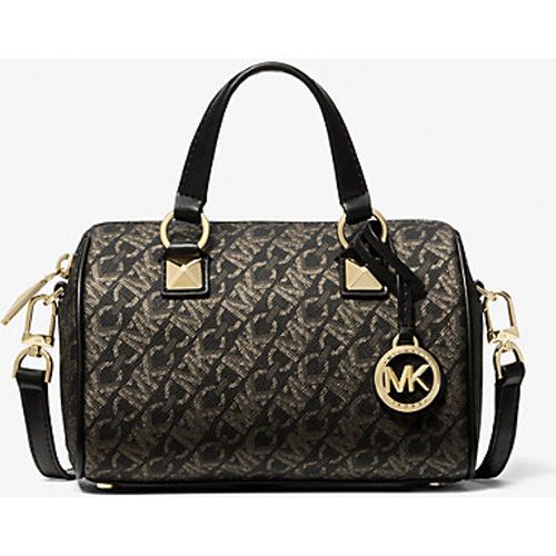 MK Petit sac marin à bandoulière Grayson métallisé avec logo Empire Signature - Michael Kors - MICHAEL Michael Kors - Modalova