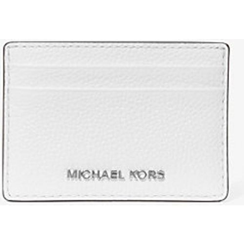 MK Porte-cartes en cuir grainé - Michael Kors - MICHAEL Michael Kors - Modalova