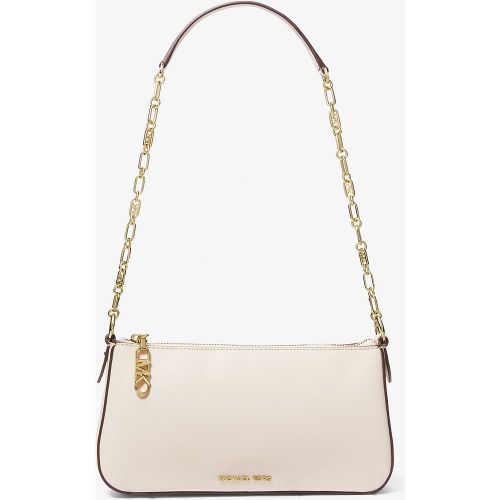 MK Sac de soirée Empire de taille moyenne en cuir à maillons - Michael Kors - MICHAEL Michael Kors - Modalova