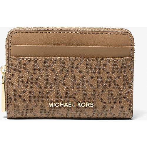MK Petit portefeuille Jet Set à logo Signature - Michael Kors - MICHAEL Michael Kors - Modalova