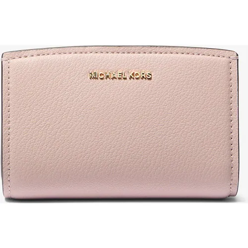 MK Portefeuille Bryant de taille moyenne en cuir grainé - Michael Kors - MICHAEL Michael Kors - Modalova
