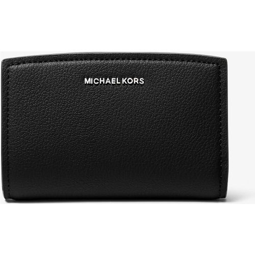 MK Portefeuille Bryant de taille moyenne en cuir grainé - Michael Kors - MICHAEL Michael Kors - Modalova
