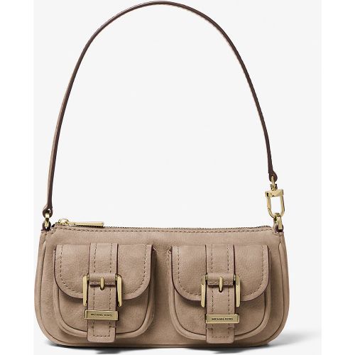 MK Petite pochette Zoe convertible en daim - Michael Kors - MICHAEL Michael Kors - Modalova
