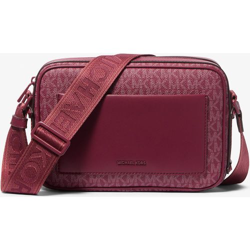 MK Grand sac à bandoulière Maeve à logo Signature - Michael Kors - MICHAEL Michael Kors - Modalova