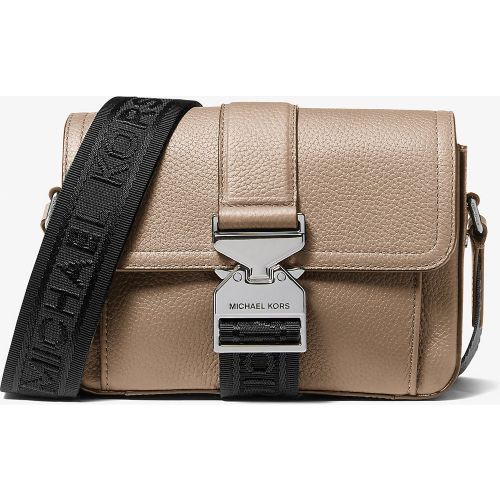 MK Sac à bandoulière Hudson en cuir grainé - Michael Kors - Michael Kors Mens - Modalova