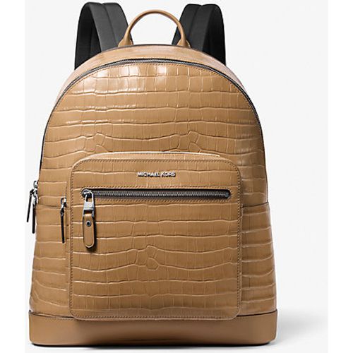 MK Sac à dos Hudson en cuir effet crocodile en relief pour le bureau - Michael Kors - Michael Kors Mens - Modalova